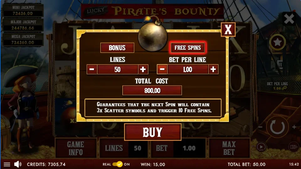 Lucky Pirate’s Bounty — screenshot 9