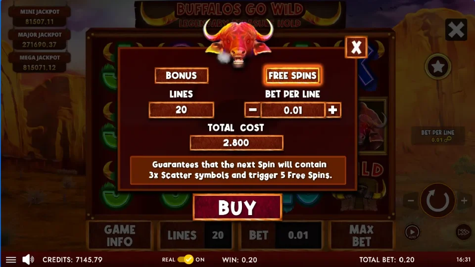Buffalos Go Wild – Legendary Treasure Hold — screenshot 10