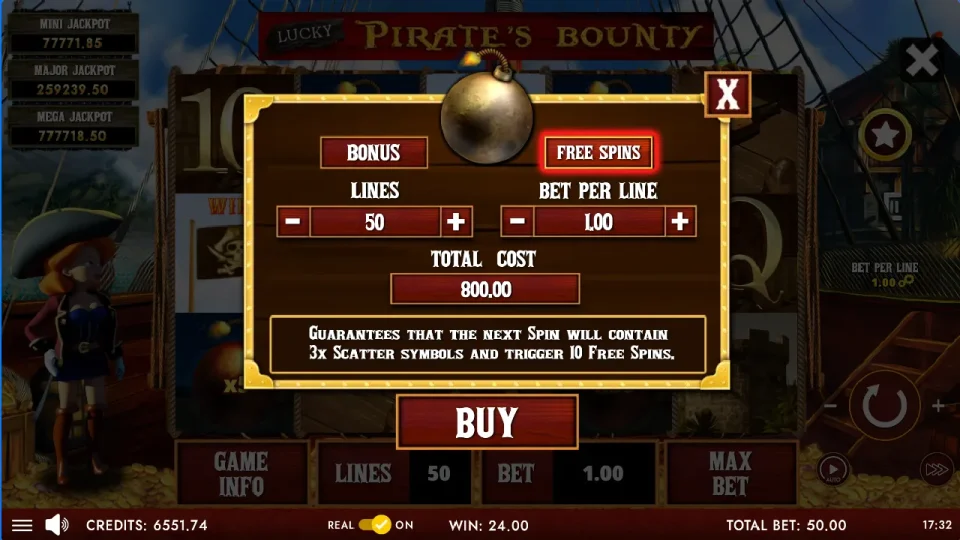 Lucky Pirate’s Bounty — screenshot 8