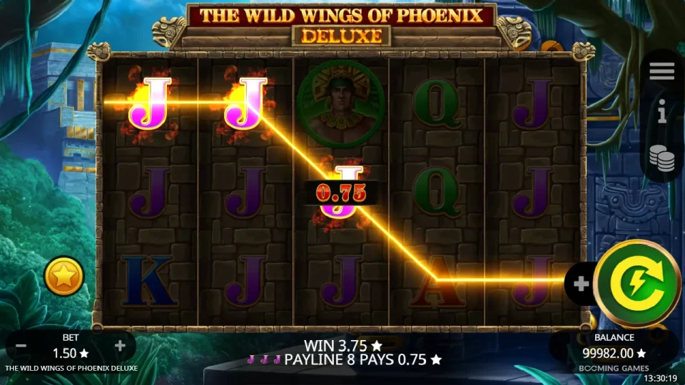 The Wild Wings of Phoenix Megaways — screenshot 2