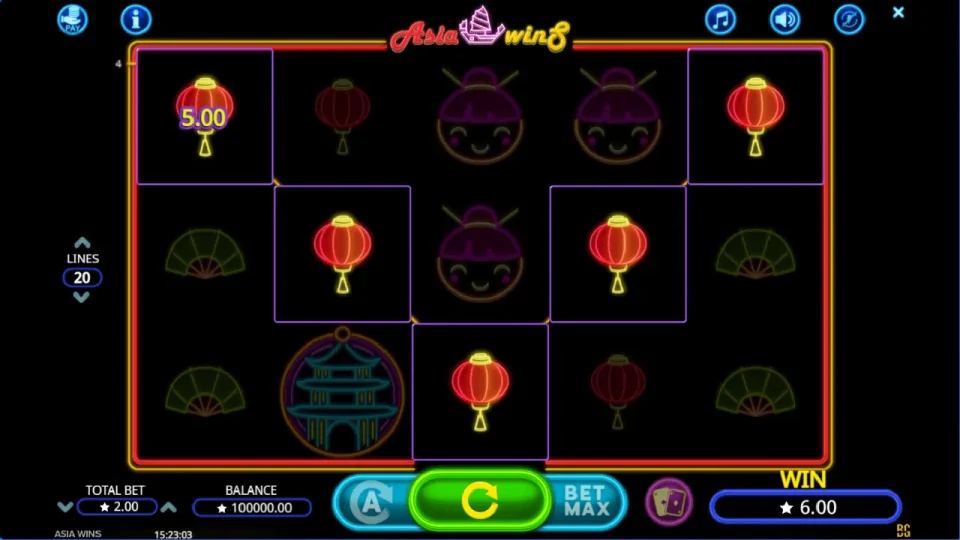 Asia Wins — screenshot 3
