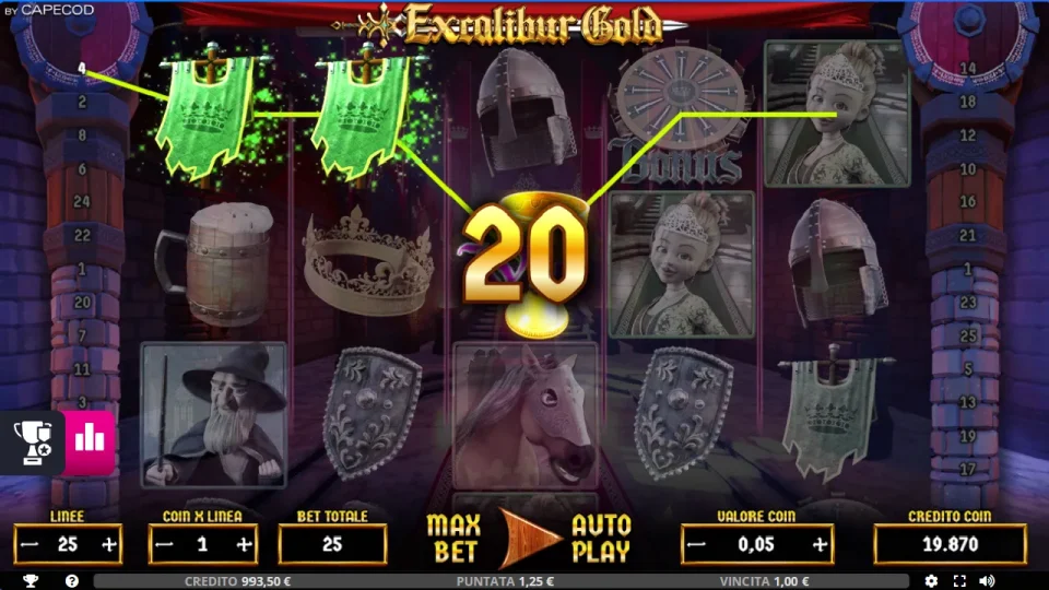 Excalibur Gold — screenshot 2