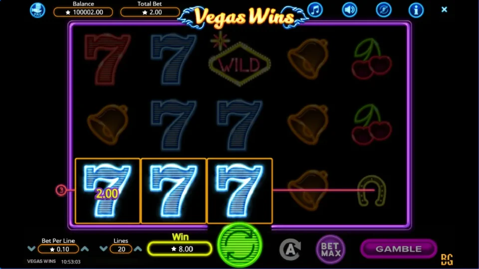 Vegas Wins — screenshot 2