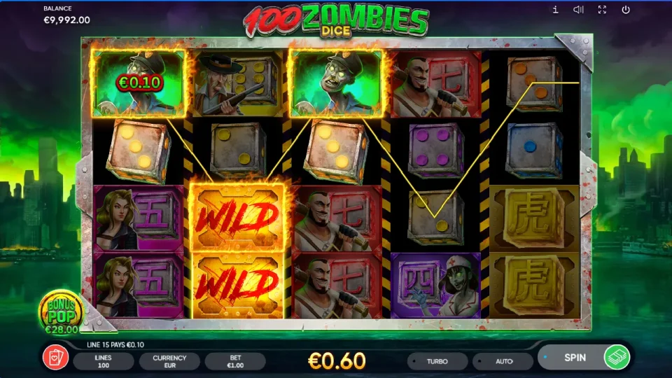 100 Zombies Dice — screenshot 2