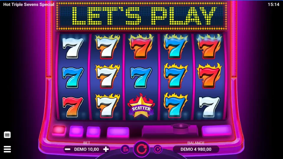 Hot Triple Sevens Special — screenshot 2