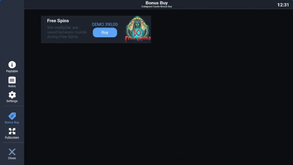 Collapsed Castle Bonus Buy — screenshot 2