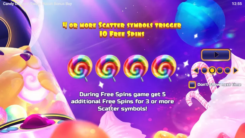 Candy Dreams Sweet Planet Bonus Buy — screenshot 2