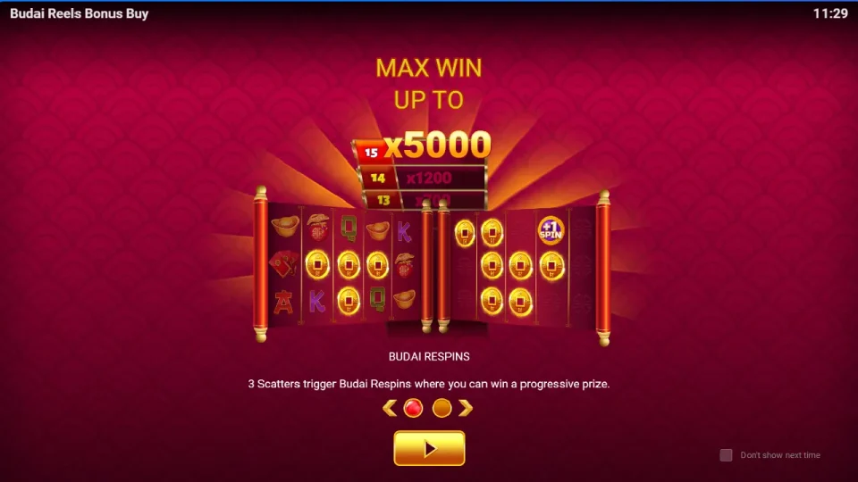 Budai Reels Bonus Buy — screenshot 2