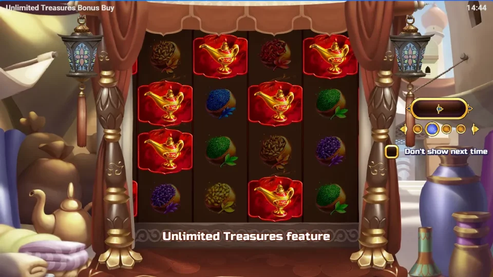 Unlimited Treasures Bonus Buy — screenshot 2