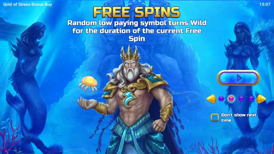 Gold of Sirens Bonus Buy — screenshot 4