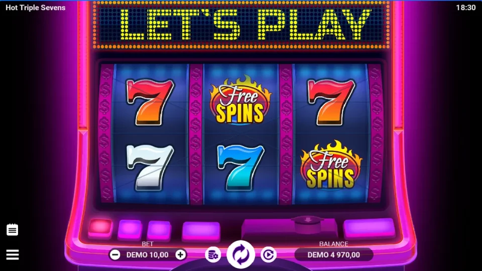 Hot Triple Sevens — screenshot 2