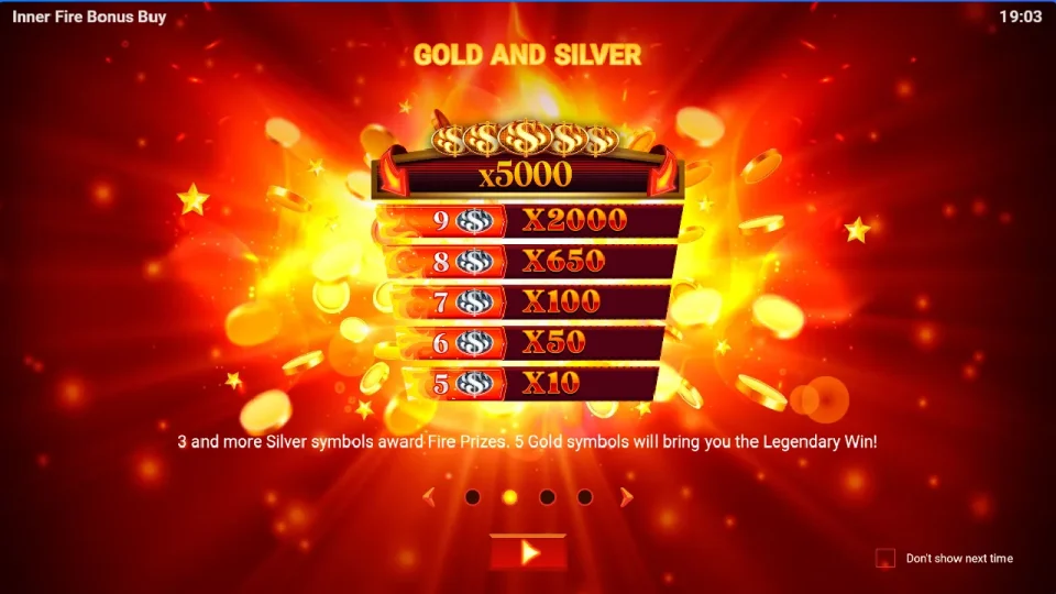 Inner Fire Bonus Buy — screenshot 2