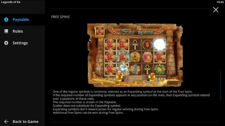 Legend of Ra — screenshot 2