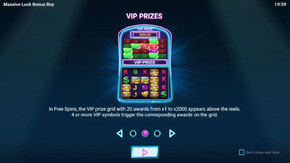 Massive Luck Bonus Buy — screenshot 2