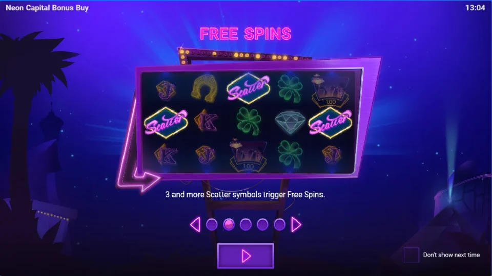 Neon Capital Bonus Buy — screenshot 2