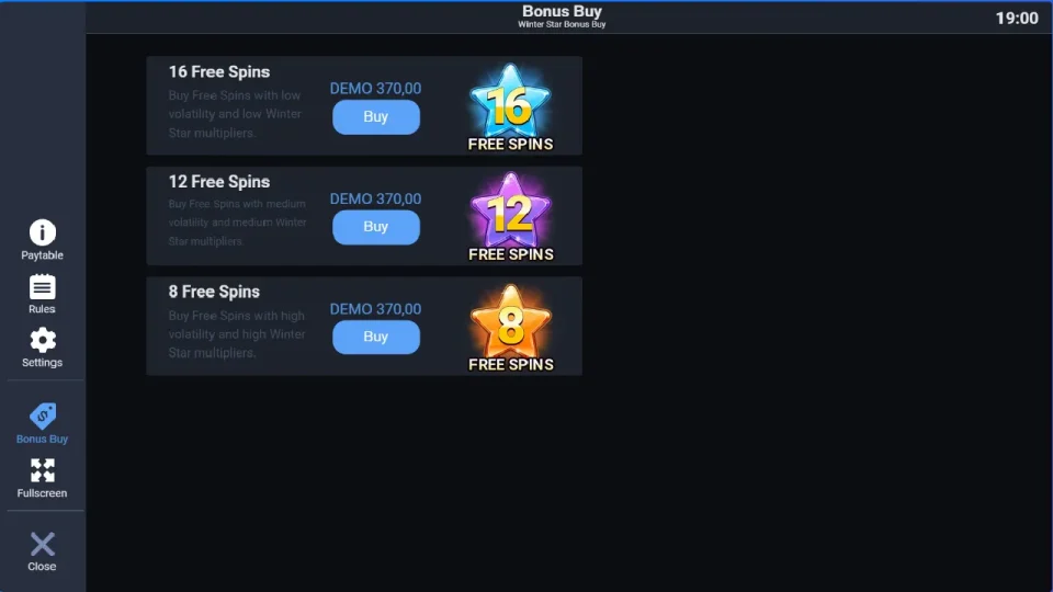 Winter Star Bonus Buy — screenshot 2
