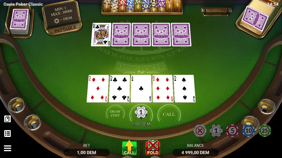 Oasis Poker Classic — screenshot 2