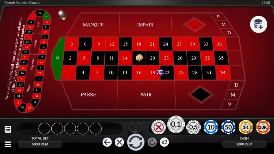 French Roulette Classic — screenshot 2