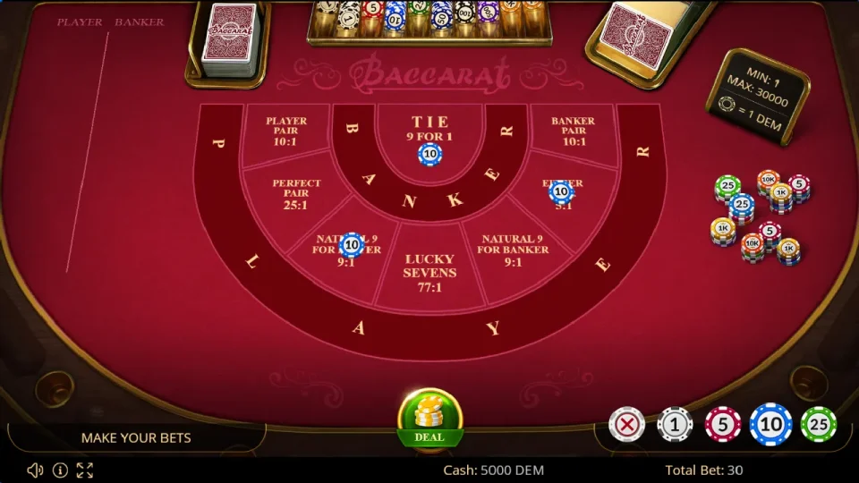 Baccarat 777 — screenshot 2