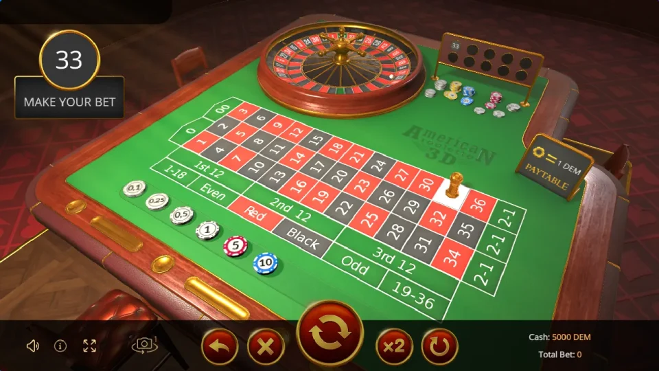 American Roulette 3D — screenshot 2