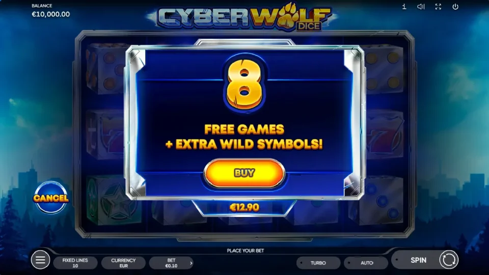 Cyber Wolf Dice — screenshot 2