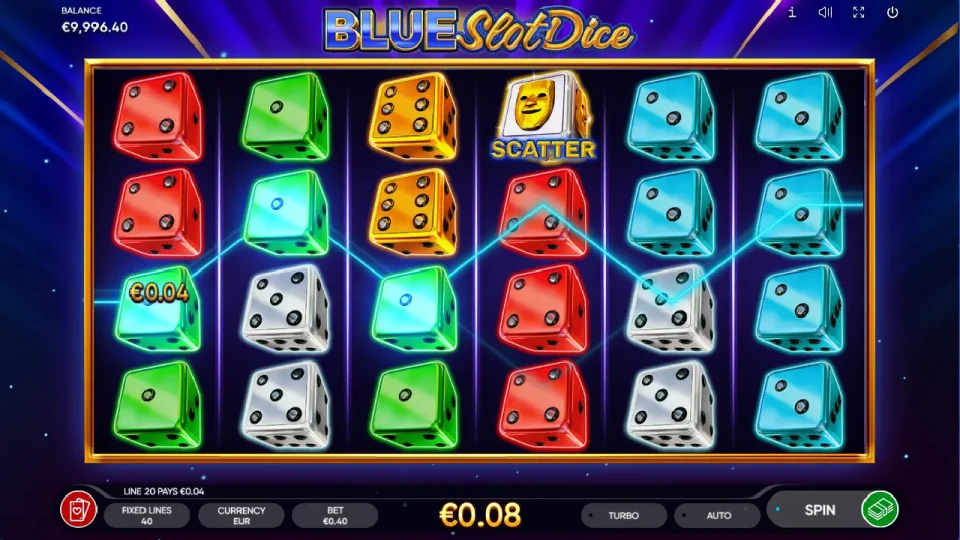 Blue Slot Dice — screenshot 2