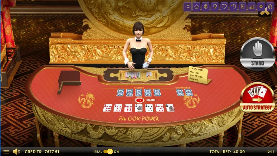 Pai Gow Poker Heads-Up 3D Dragon Edition — screenshot 2