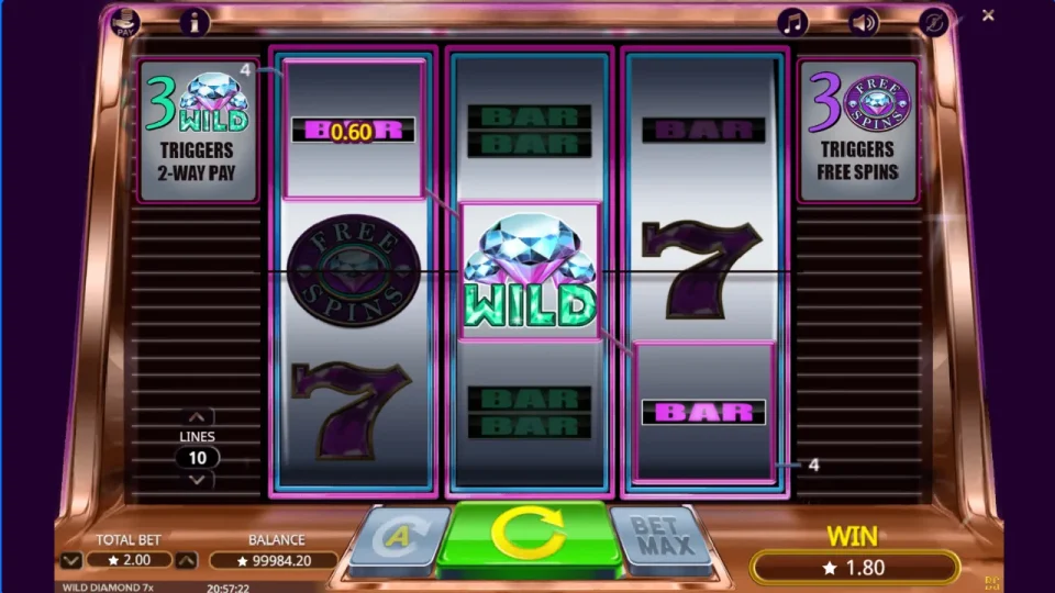 Wild Diamond 7x — screenshot 2