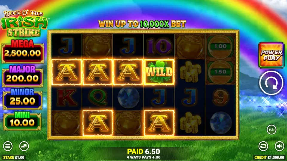 Luck O’ The Irish Strike — screenshot 1