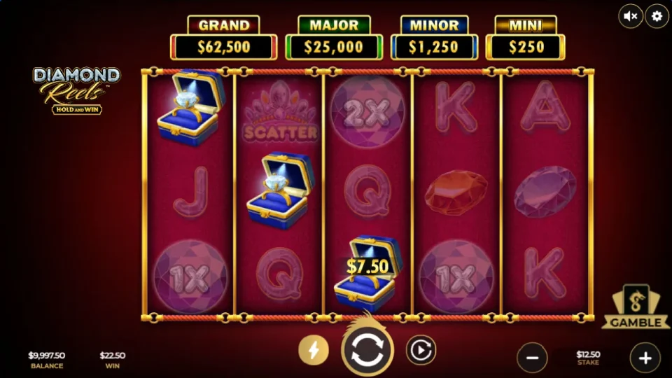 Diamond Reels – Hold and Win — screenshot 3