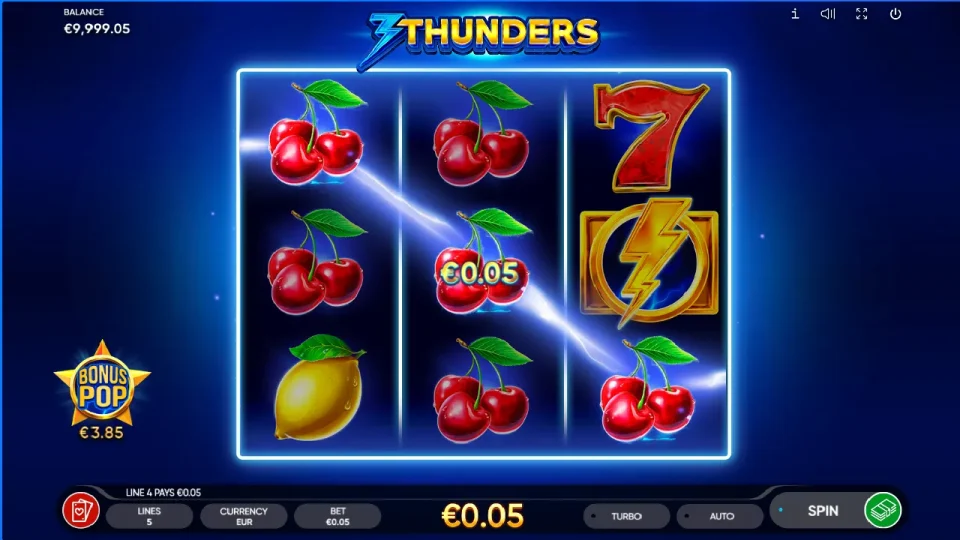 3 Thunders — screenshot 3
