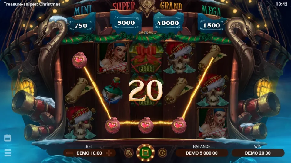 Treasure-snipes Christmas — screenshot 4