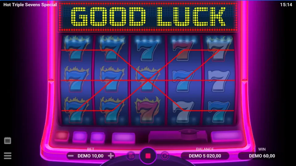 Hot Triple Sevens Special — screenshot 3