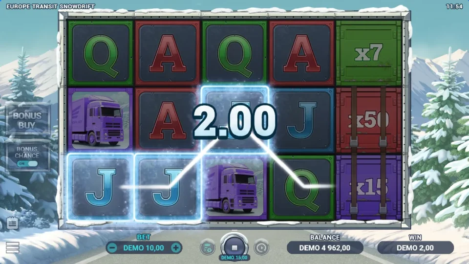Europe Transit Snowdrift — screenshot 3