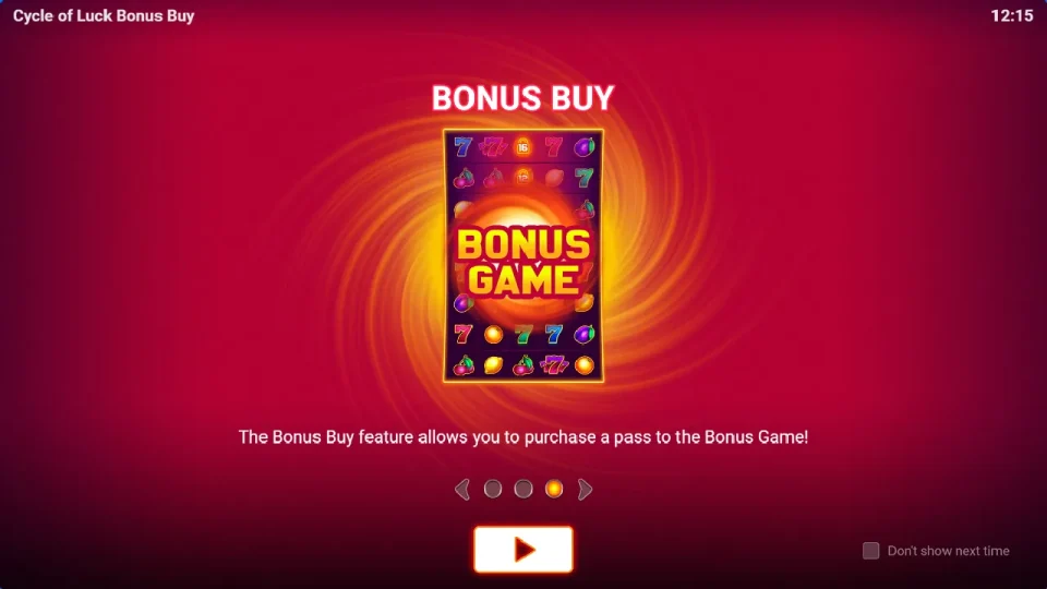 Cycle of Luck Bonus Buy — screenshot 3