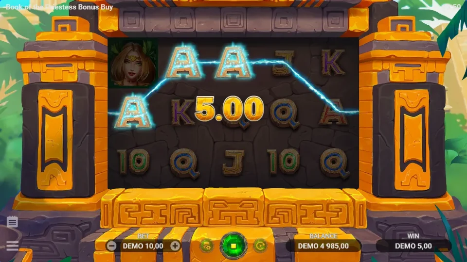 Book of the Priestess Bonus Buy — screenshot 3
