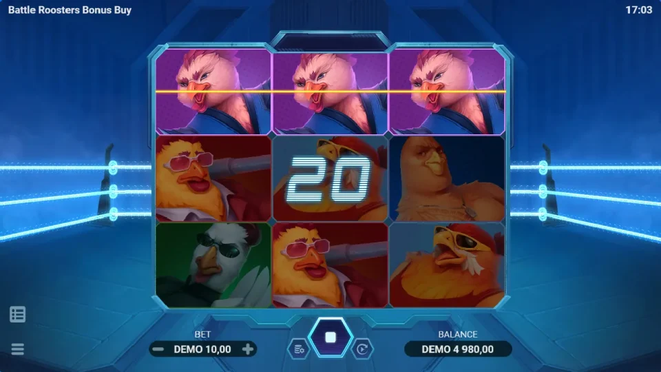 Battle Roosters Bonus Buy — screenshot 1