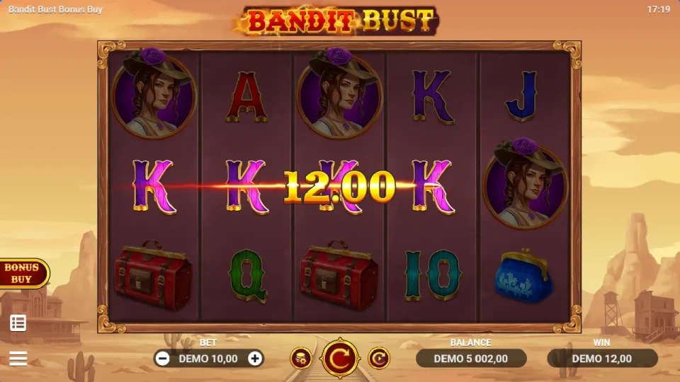 Bandit Bust Bonus Buy — screenshot 1