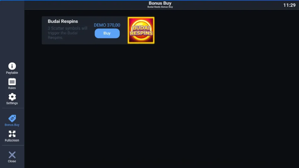 Budai Reels Bonus Buy — screenshot 3