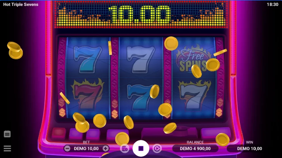 Hot Triple Sevens — screenshot 3