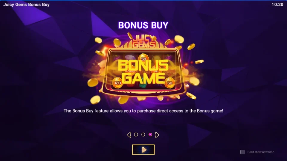 Juicy Gems Bonus Buy — screenshot 3