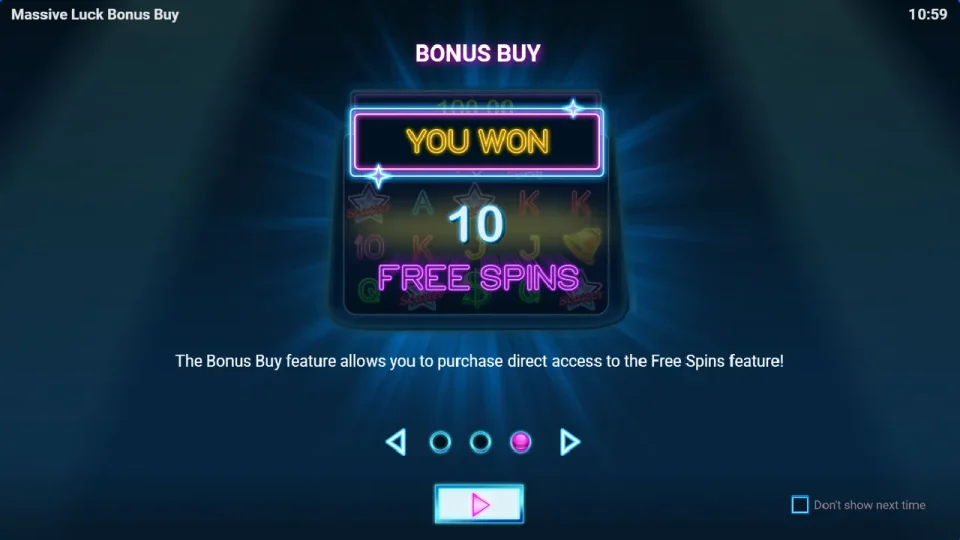 Massive Luck Bonus Buy — screenshot 3