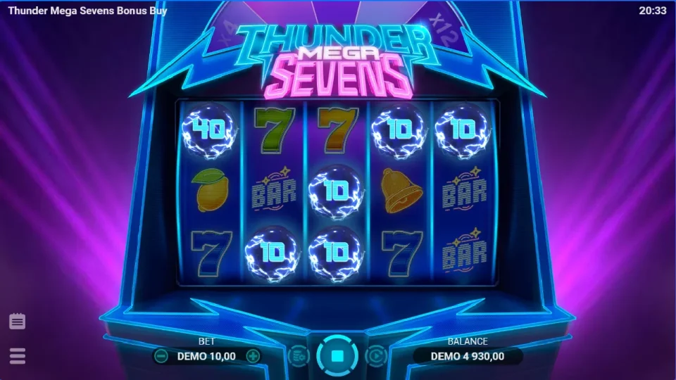 Thunder Mega Sevens Bonus Buy — screenshot 3