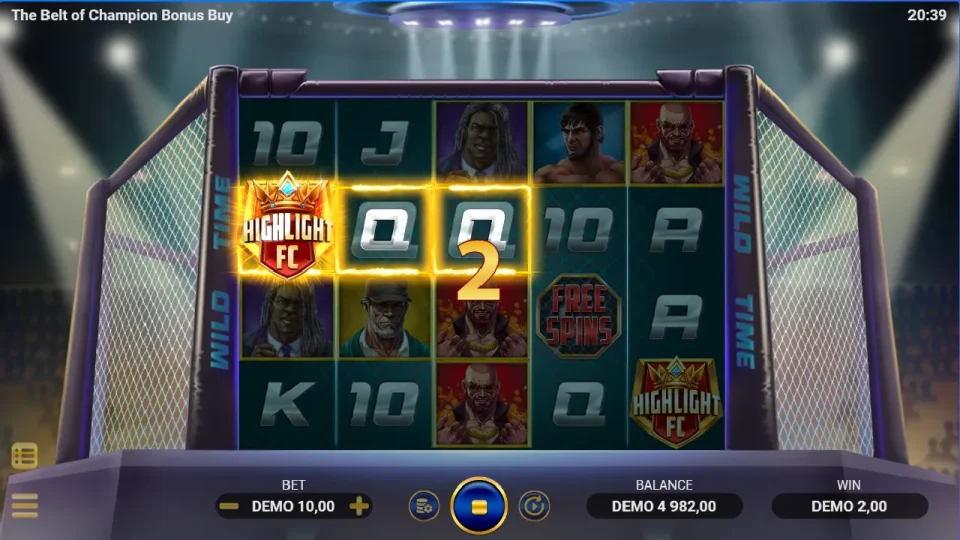 The Belt of Champion Bonus Buy — screenshot 3