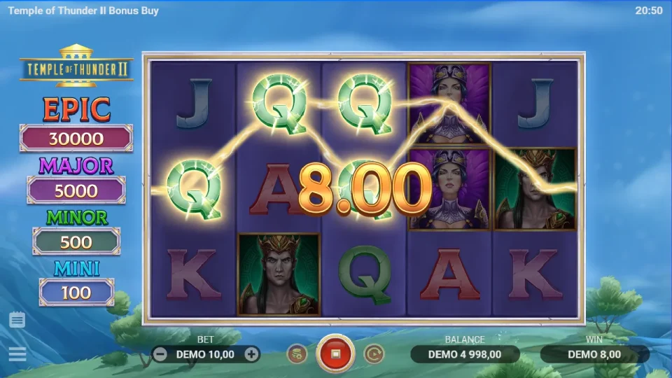 Temple of Thunder II Bonus Buy — screenshot 3