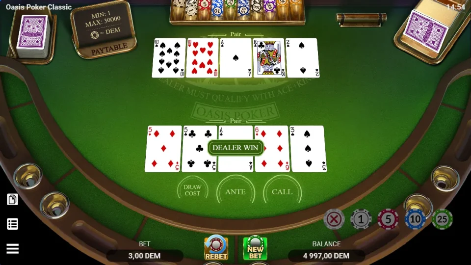 Oasis Poker Classic — screenshot 3