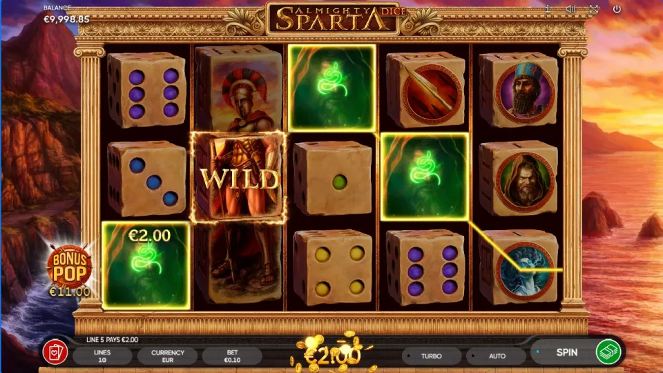 Almighty Sparta Dice — screenshot 3