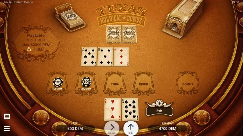 Texas Holdem Bonus — screenshot 3