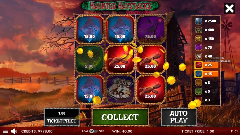 Haunted Haystacks Scratch-Off — screenshot 3