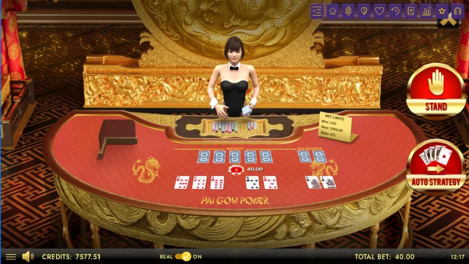 Pai Gow Poker Heads-Up 3D Dragon Edition — screenshot 3